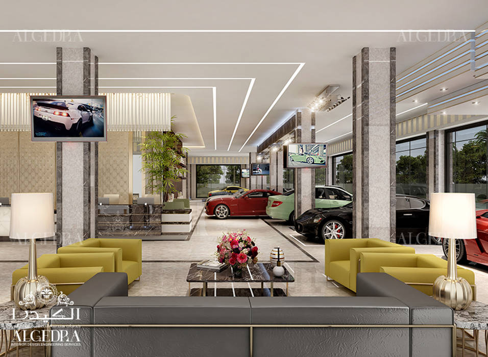 Luxury Cars Showroom Interior Design Algedra Interior Design Car Dealerships Homify