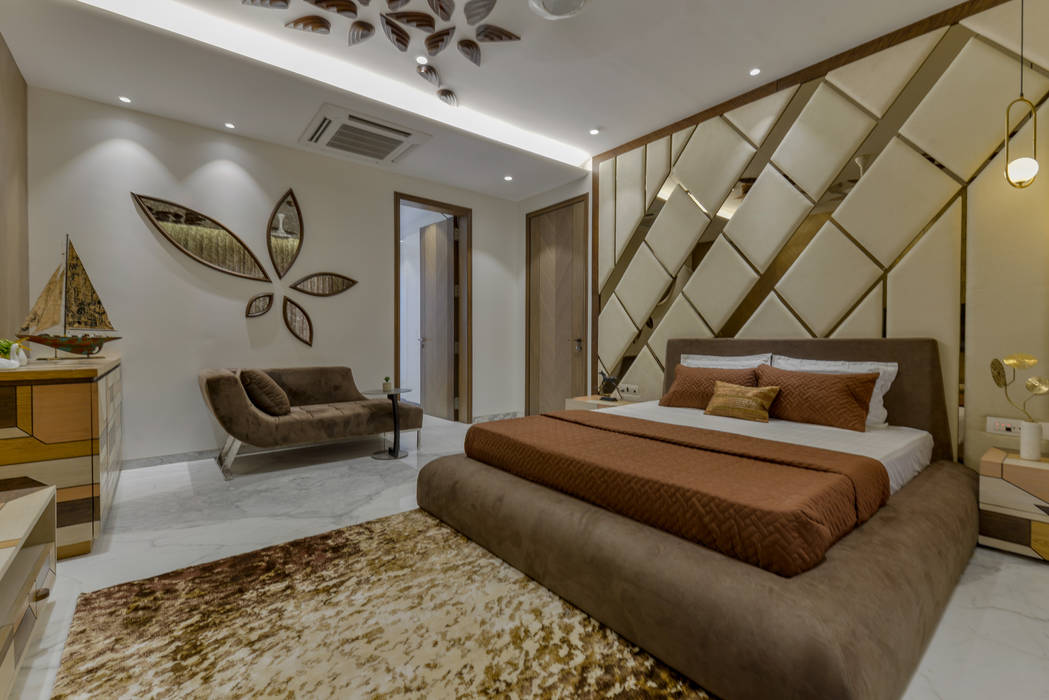 AYODHYA BUNGALOW, Innerspace Innerspace Modern style bedroom