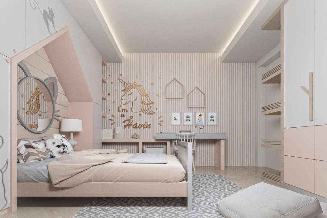 G H Evi I Zmir Modern Cocuk Odasi Vero Concept Mi Marlik Modern Homify