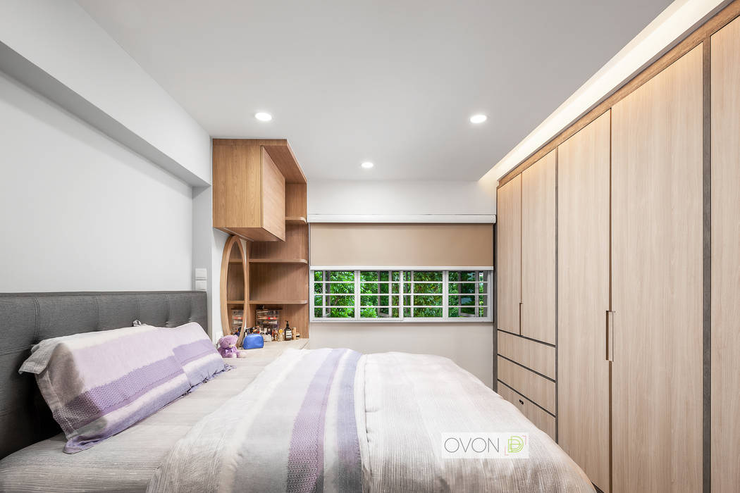 Bishan, Ovon Design Ovon Design Modern style bedroom