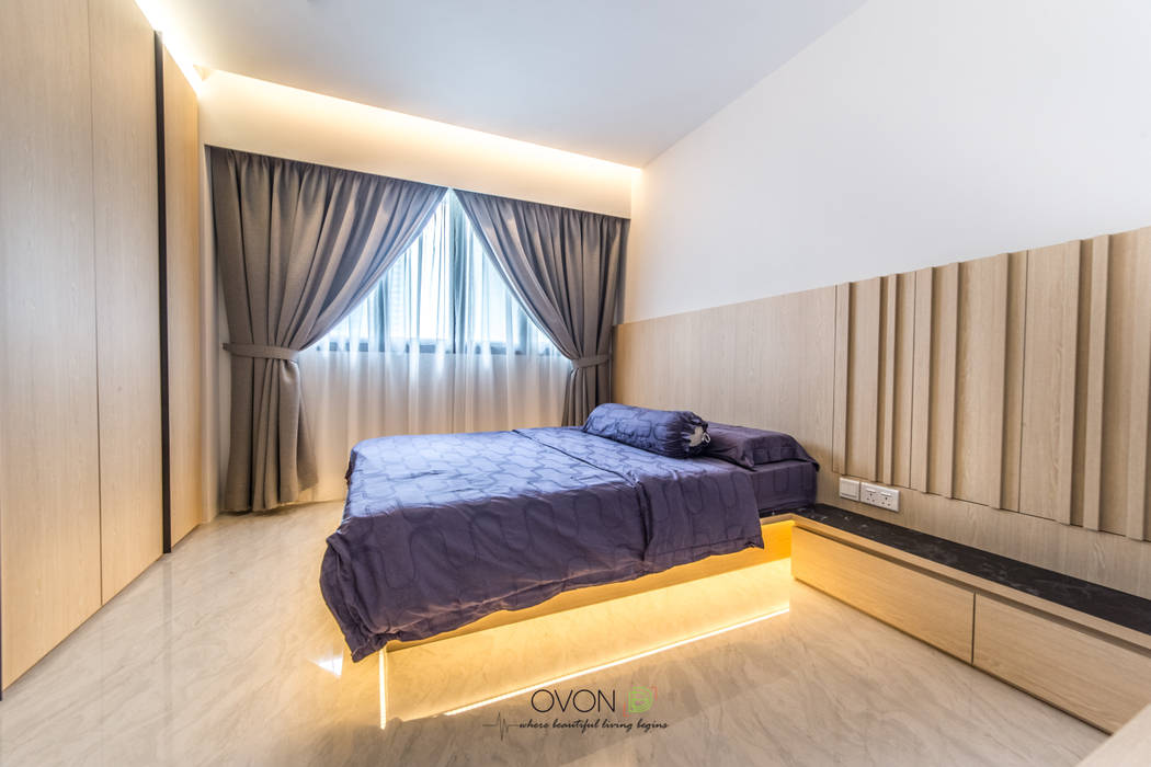 Fernvale Link, Ovon Design Ovon Design Modern style bedroom