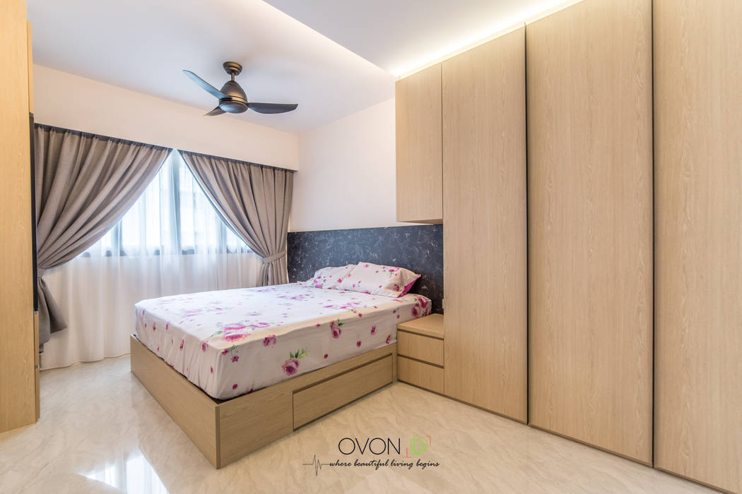 Fernvale Link, Ovon Design Ovon Design Modern style bedroom