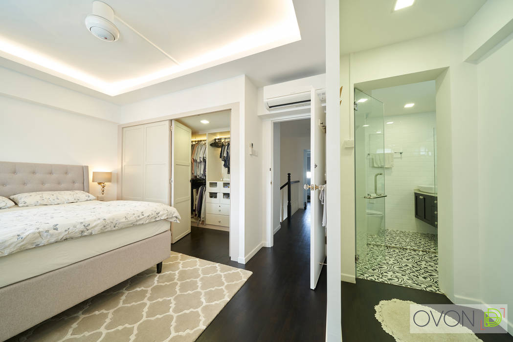 Bedok Reservoir Rd, Ovon Design Ovon Design Modern style bedroom