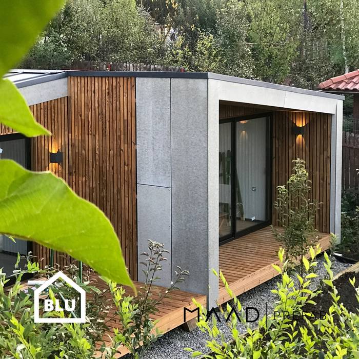 BLU.eco: Tiny House mit Style, Green Up GmbH Green Up GmbH Casas minimalistas