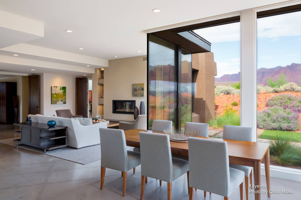 Kayenta | Concept Home | Ivins, Utah, Chibi Moku Architectural Films Chibi Moku Architectural Films Modern Dining Room