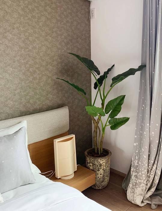 Fake Plants, （有）ハートランド （有）ハートランド Small bedroom Дерево Дерев'яні