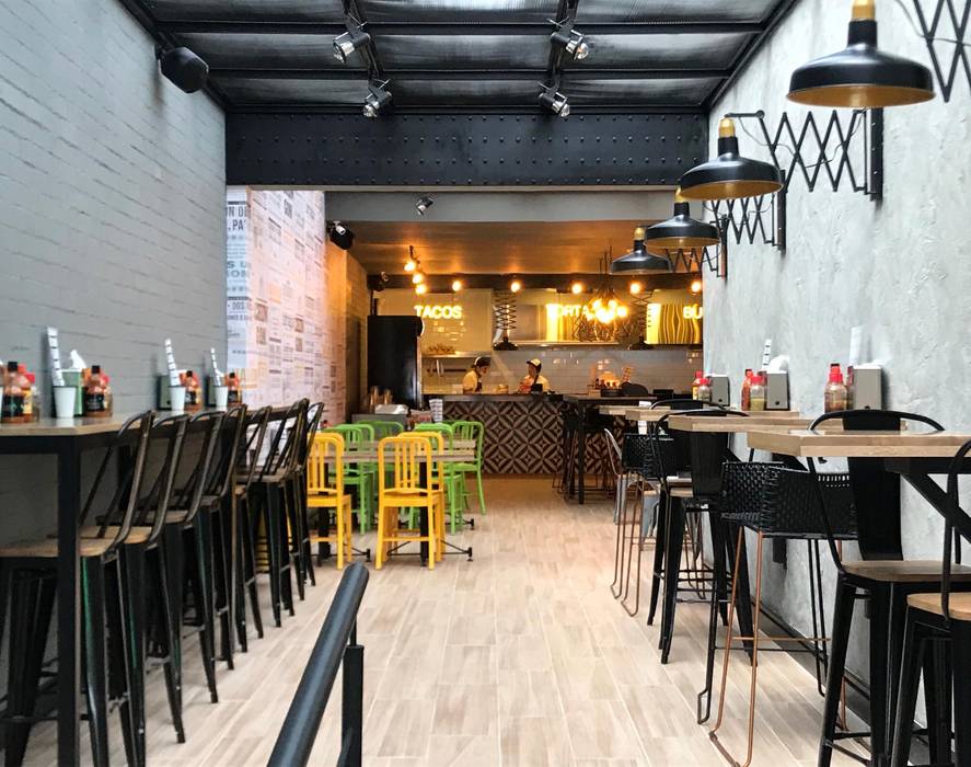 Taqueria, marisagomezd marisagomezd Commercial spaces Khu Thương mại