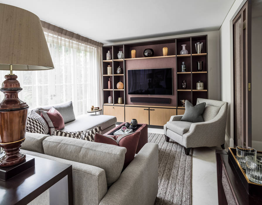 Carlton Hill, Living Room Roselind Wilson Design Livings de estilo clásico