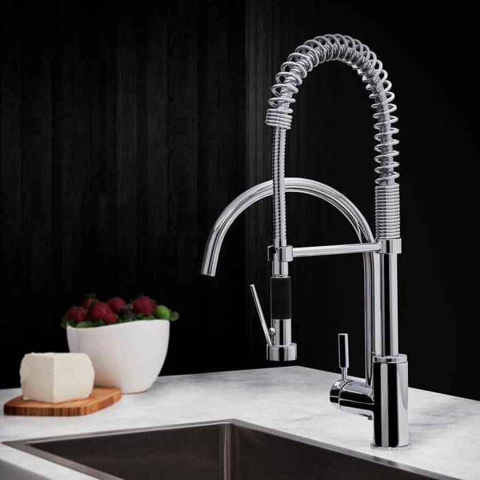 Llaves para Cocina, HELVEX SA DE CV HELVEX SA DE CV Modern kitchen Sinks & taps