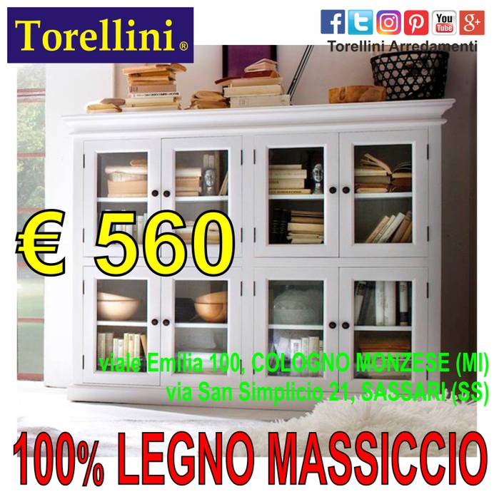 Mobili in legno Massello a Sassari (PREZZI), Torellini Arredamenti SASSARI OLBIA COLOGNO MONZESE Torellini Arredamenti SASSARI OLBIA COLOGNO MONZESE Colonial style bedroom Wardrobes & closets