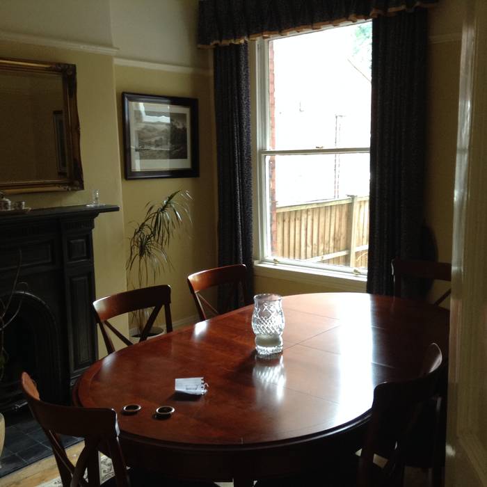 Red Victorian Dining Room Girl About The House