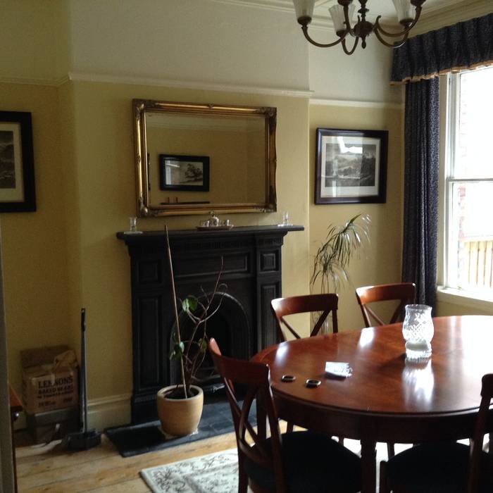 Red Victorian Dining Room Girl About The House