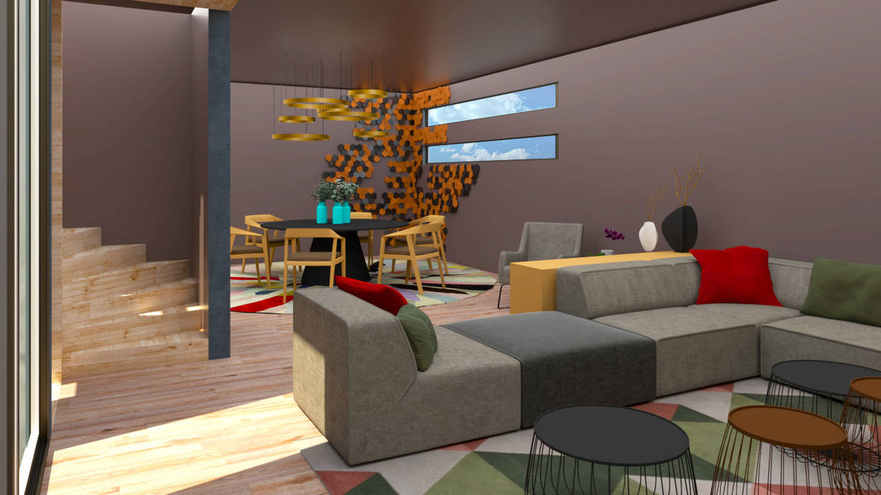 Casa 10 x10, CONCEPTO JORU CONCEPTO JORU Living room