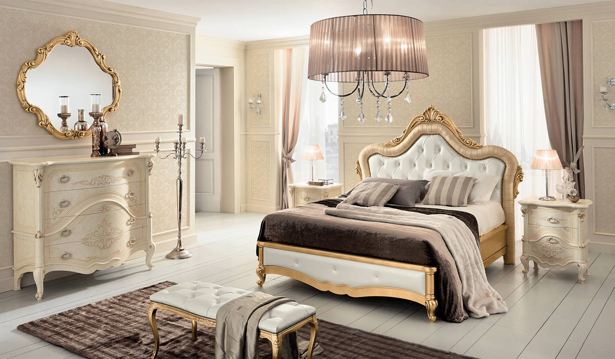 ROMANTICA | Classic Night Collection, ADRIATICA SRL ADRIATICA SRL Classic style bedroom Beds & headboards