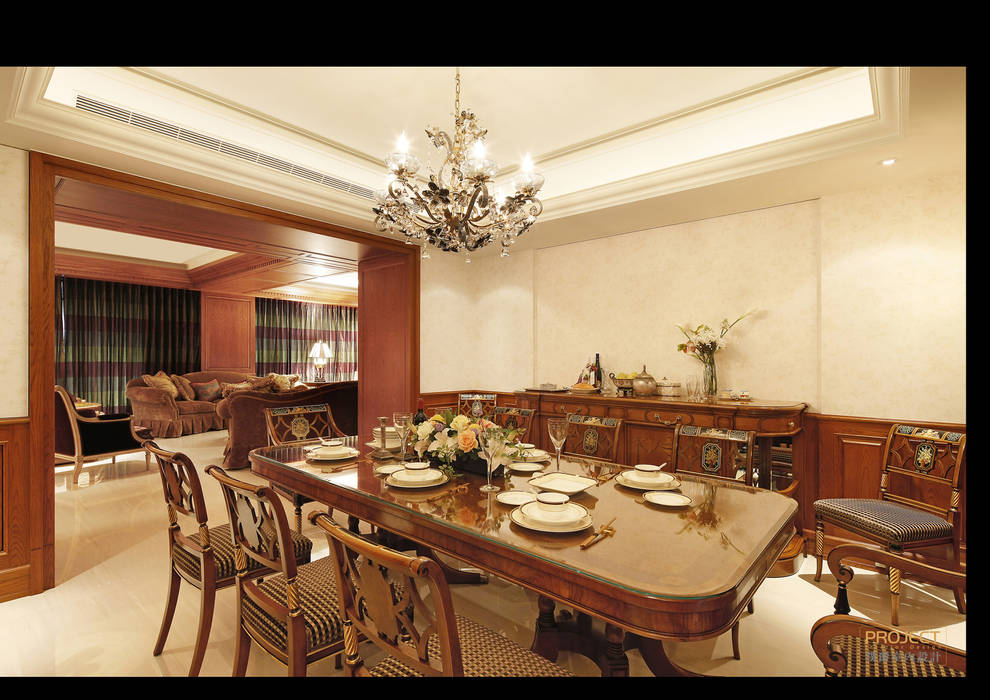 餐廳 璞爵設計Project Design Classic style dining room