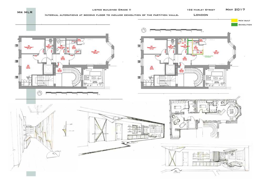 Private not surgical Clinic, Archit_Studio2 Archit_Studio2 Pisos