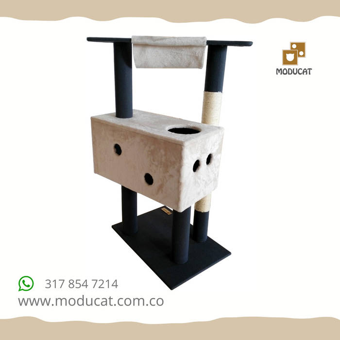 Gimnasio rascador para gatos, referencia Fuji ModuCat Estructuras modulares para gatos Otros espacios Rascador para gatos, gimnasio para gatos, juguetes para gatos, gatificacion, gimnasios gatos, afilador de uñas para gatos, rascador gato, trepadores para gatos, casas para gatos,arbol para gatos, adecuacion de espacios para gatos, accesorios para gatos, juguetes para gatos,Accesorios para los animales