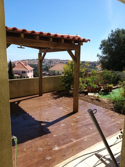 Churrasqueira Marco Ferreira Jardins de fachadas de casas