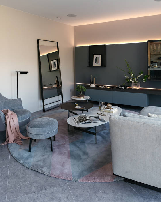 Tra vigne e castelli, MD Creative Lab - Architettura & Design MD Creative Lab - Architettura & Design Modern living room