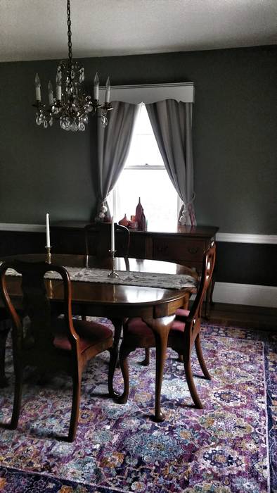 1935 Colonial Dining Room, Tonic Interiors Tonic Interiors Їдальня