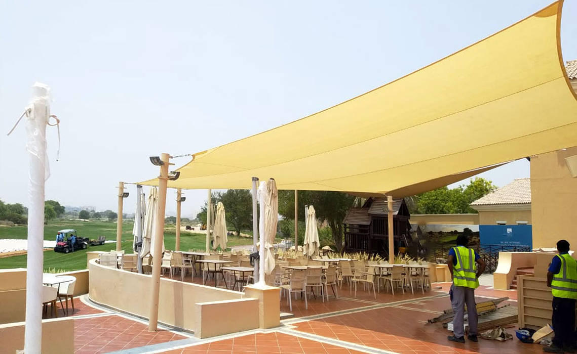 Tensile Fabric Shades Al Fares International Tents Garage/shed