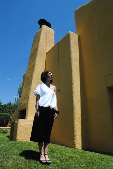 Arquitectura | Casa Amarilla , Ana Salomé Branco Ana Salomé Branco Jardins de fachadas de casas Bambu Verde