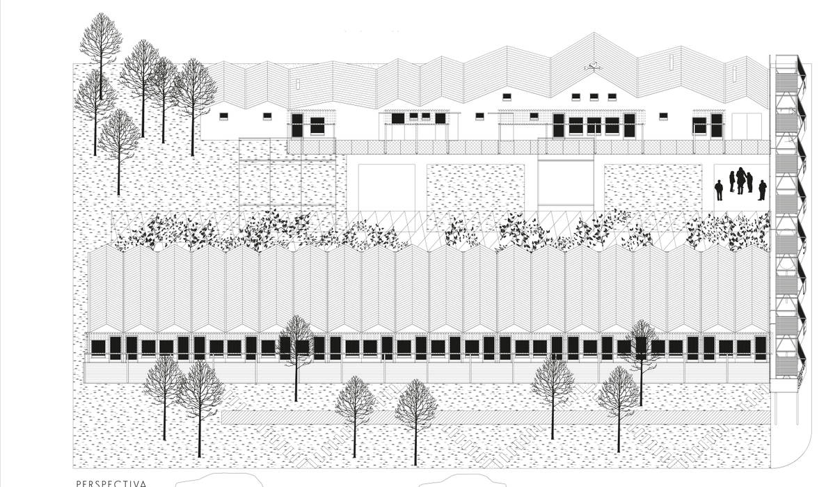 Concurso "Mi casita" A Coruña, Ana Cabo Ana Cabo Prefabricated Home Aluminium/Zinc