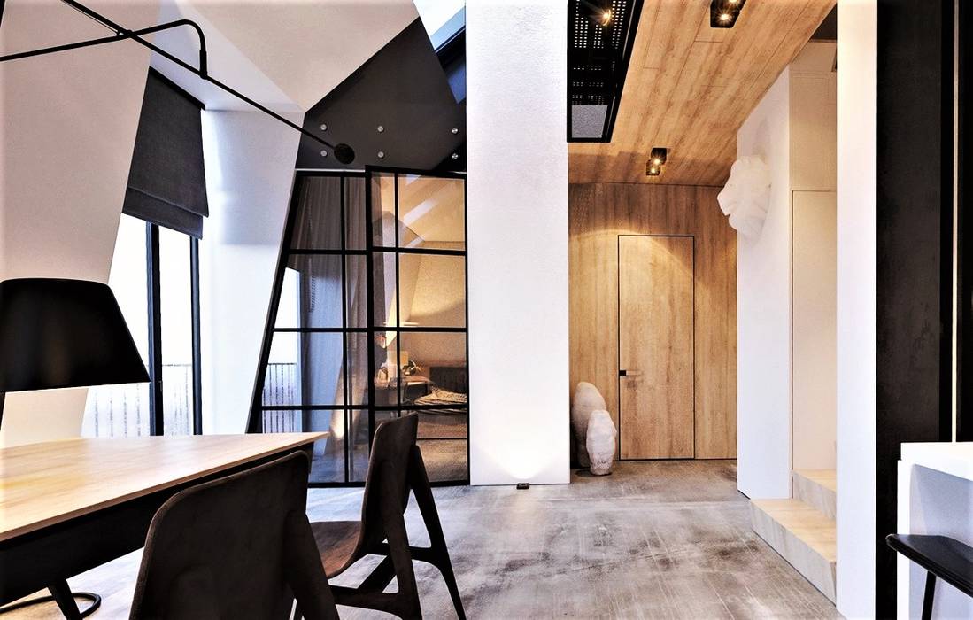 現代穀倉Loft的設計藝術 Design Art of Modern Barn Loft May kong 美空設計 牆面 金屬 現代室內設計.室內設計.清水模.鐵件.鋼構建築.北歐現代.裝修工程.裝潢設計