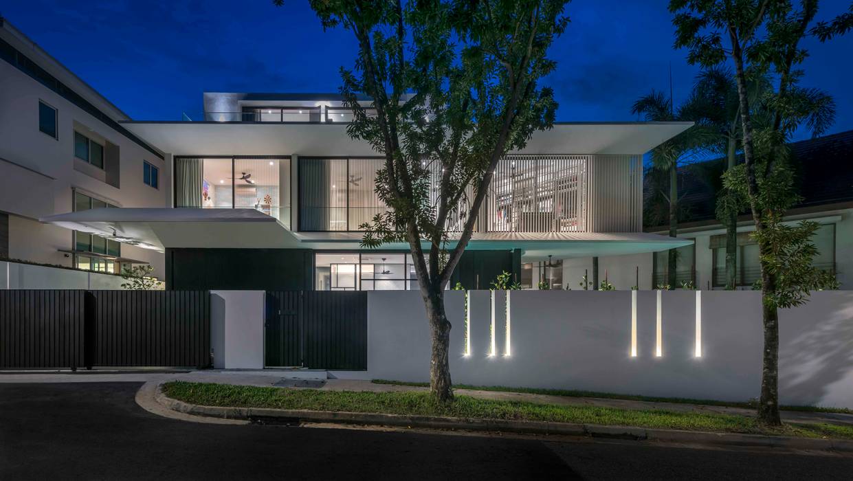 Eave House, ming architects ming architects Casas estilo moderno: ideas, arquitectura e imágenes