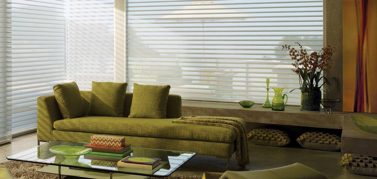 Cortina y persiana en uno (Nantucket)., Decora in - Hunter Douglas Decora in - Hunter Douglas Rumah Modern Accessories & decoration