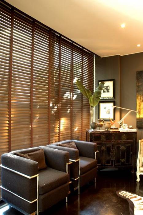 Persianas County Woods., Decora in - Hunter Douglas Decora in - Hunter Douglas Modern houses Accessories & decoration