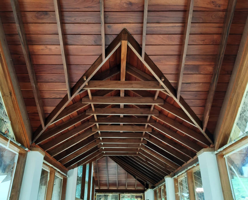 Timber Roof Details Benny Kuriakose Roof