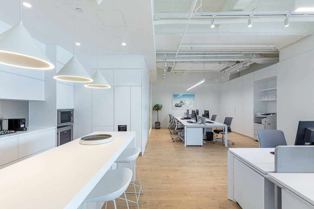 An all-white minimalism - hong kong grande interior design minimalist offices & stores | homify