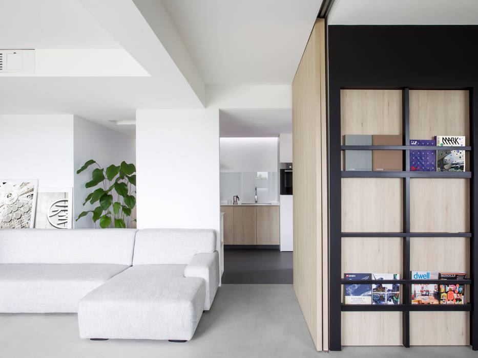 Maison Boulogne Billancourt, Gaëlle Le Boulc'h Design Gaëlle Le Boulc'h Design Salas de estilo minimalista