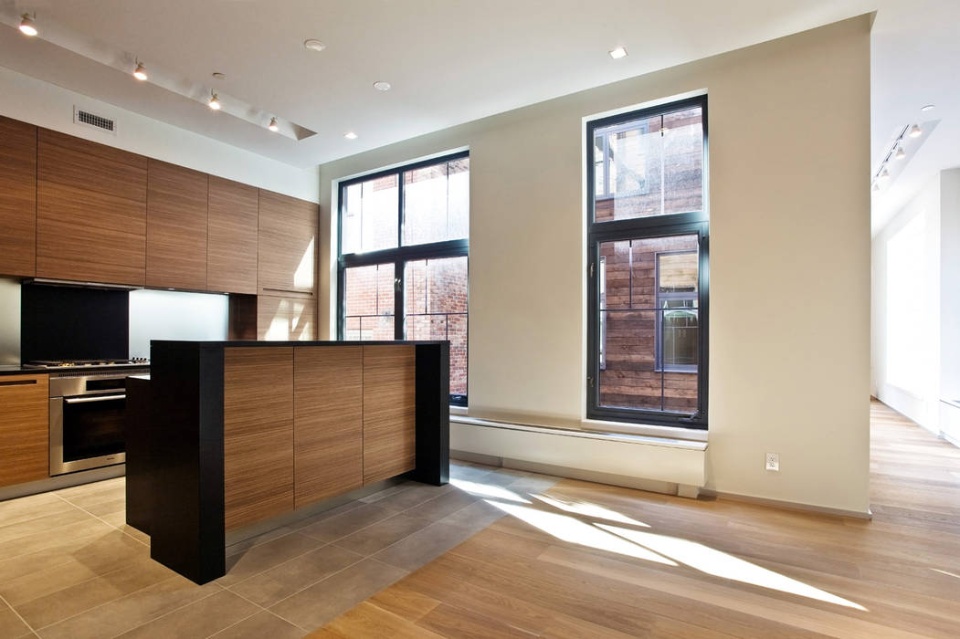 Luxury Lofts in Tribeca, NYC, van der Moga Photography van der Moga Photography Кухня