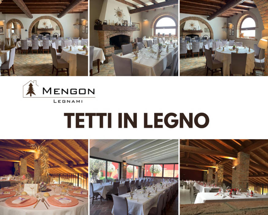 Tetto in Legno, MENGON LEGNAMI SRL MENGON LEGNAMI SRL Roof