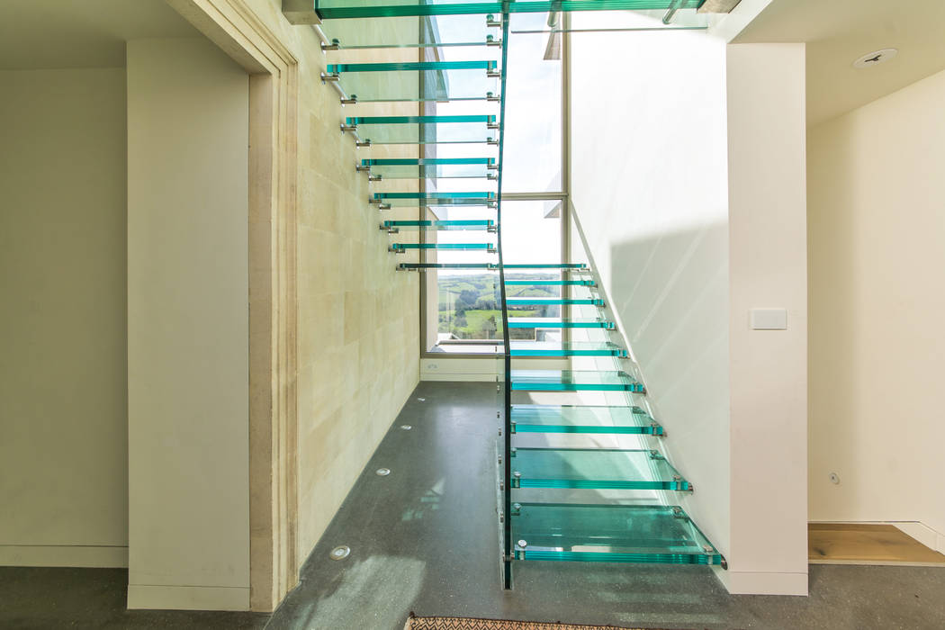 Exklusive Glastreppe mit Stil, Siller Treppen/Stairs/Scale Siller Treppen/Stairs/Scale Tangga