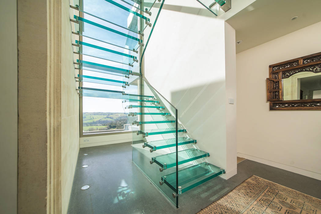 Exklusive Glastreppe mit Stil, Siller Treppen/Stairs/Scale Siller Treppen/Stairs/Scale 樓梯
