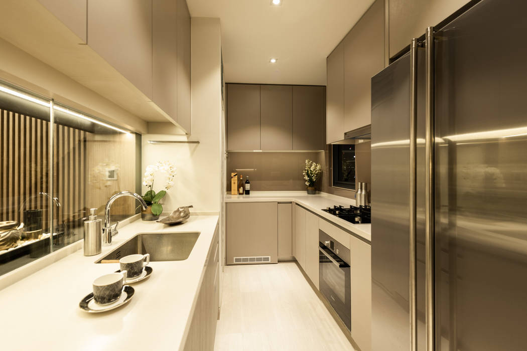 Highline Residence, Mr Shopper Studio Pte Ltd Mr Shopper Studio Pte Ltd Modern kitchen