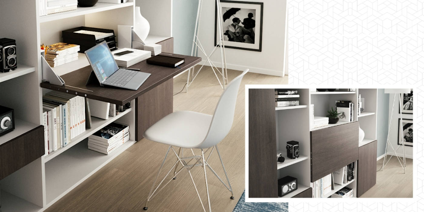 Home Office, Atim Spa Atim Spa Bureau moderne Aluminium/Zinc Bureaux