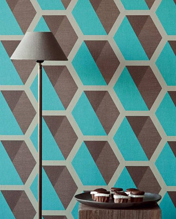 Carta Da Parati Degli Anni 70 オリジナルな 壁 床 Homify