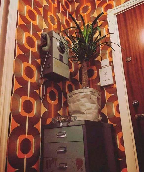 Sinon Carta da parati degli anni 70 Walls soggiorno, salotto, cucina, camera da letto, camera per bambini, vintage, carta da parati retrò, retro, anni 70, carta da parati anni 70 vintage, carta da parati stile vintage, stile retrò, tappezzerie retrò