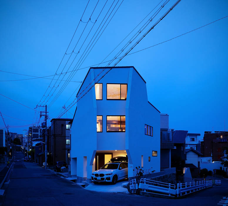 三角形の家 Triangle Haus, 株式会社seki.design 株式会社seki.design Будинки