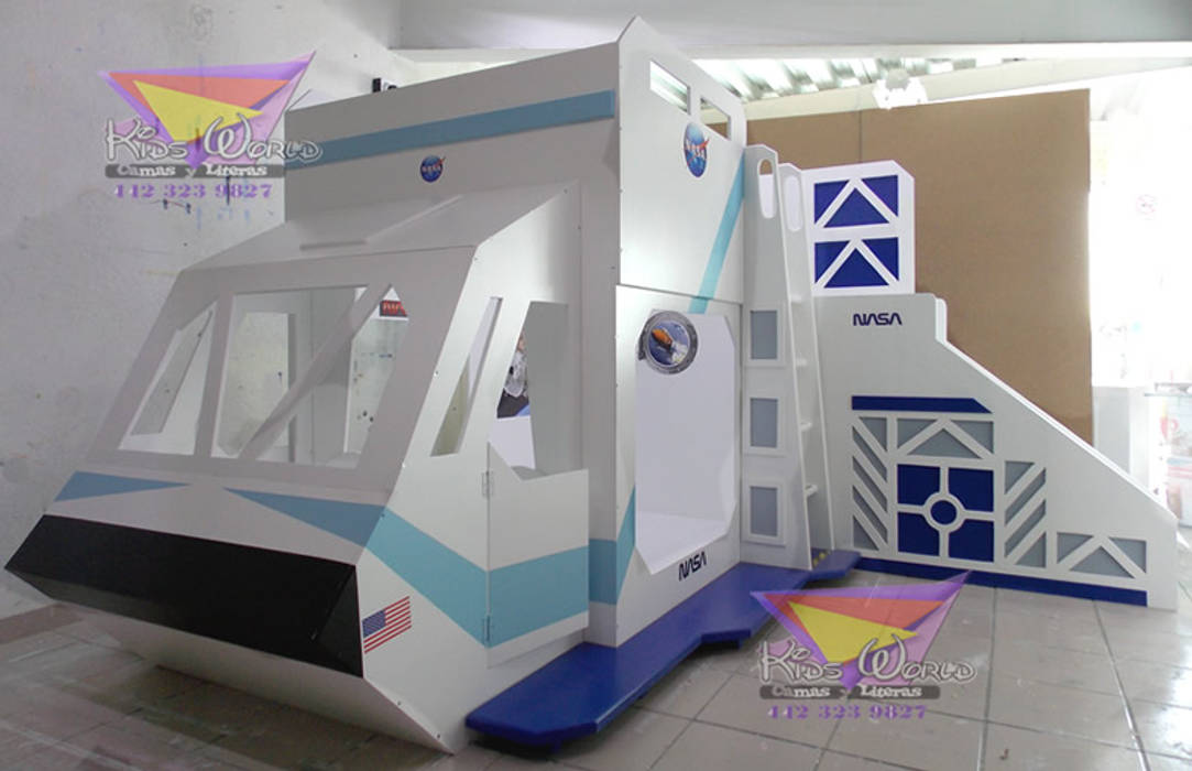 Increíbles Recamaras para niños, Kids World- Recamaras, literas y muebles para niños Kids World- Recamaras, literas y muebles para niños Kamar Bayi/Anak Modern Kayu Buatan Transparent Beds & cribs