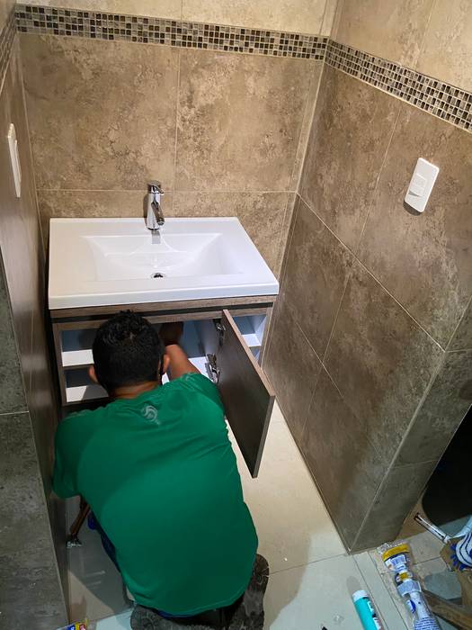 Remodelacion de Baño , MARJO MARJO Casas de banho clássicas