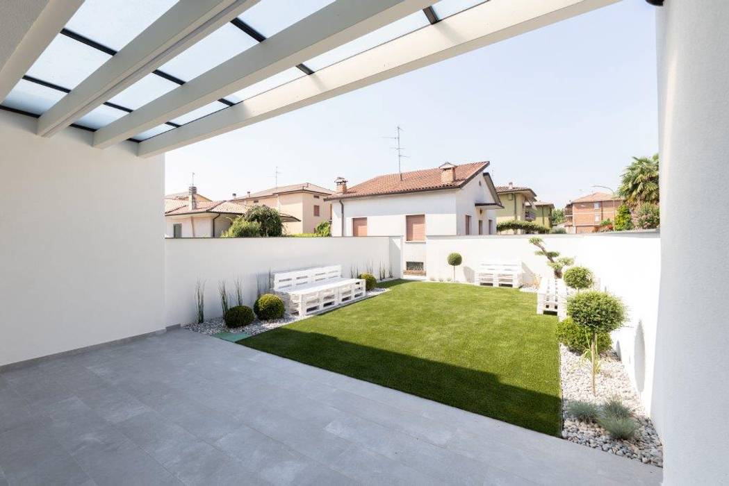 DA VINCI Luxury residence, 2P COSTRUZIONI srl 2P COSTRUZIONI srl Terrace house