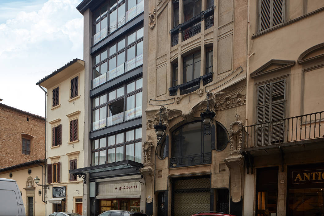 Loft in palazzina Liberty a Firenze, Filippo Cei architetto & interior designer Filippo Cei architetto & interior designer Case moderne