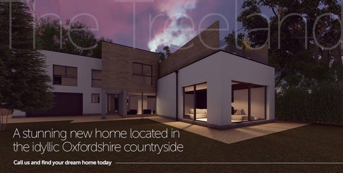 A stunning new home located in the idyllic Oxfordshire countryside Abodde Luxury Homes Modern houses