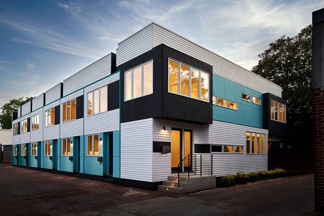 Duvall Court, KUBE architecture KUBE architecture Moderne huizen