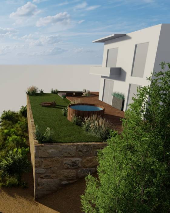 Representações 3D | Realidade Virtual, ABITAH |Garden and Interior Design ABITAH |Garden and Interior Design Mediterranean style gardens